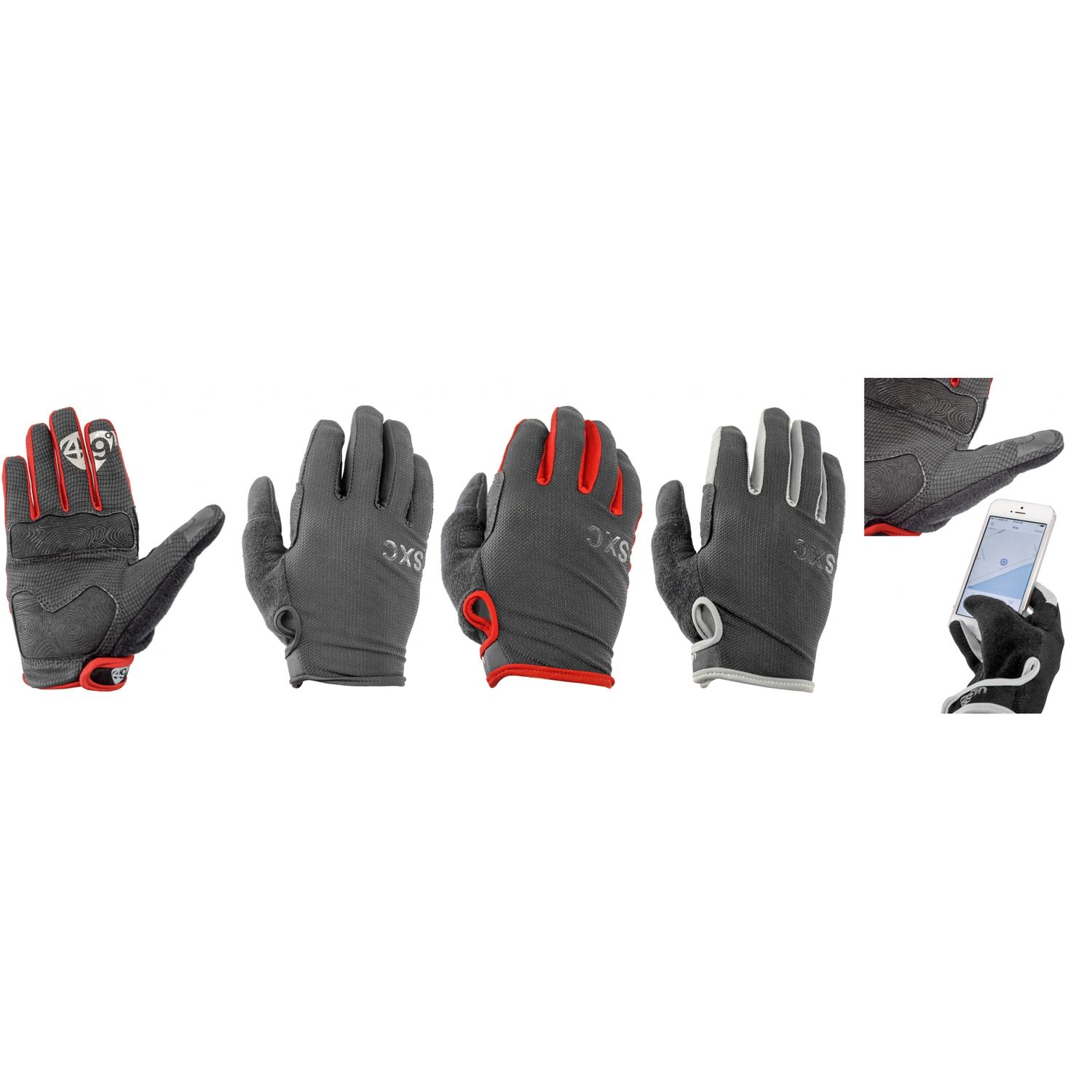 49N SXC Bike Gloves, COLOUR: Black, SIZE: XXLarge