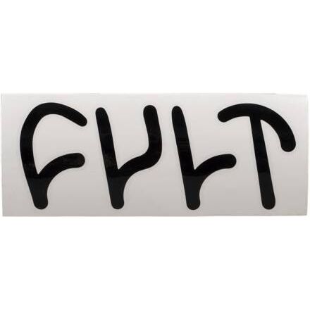 Cult Sticker, COLOUR: Black