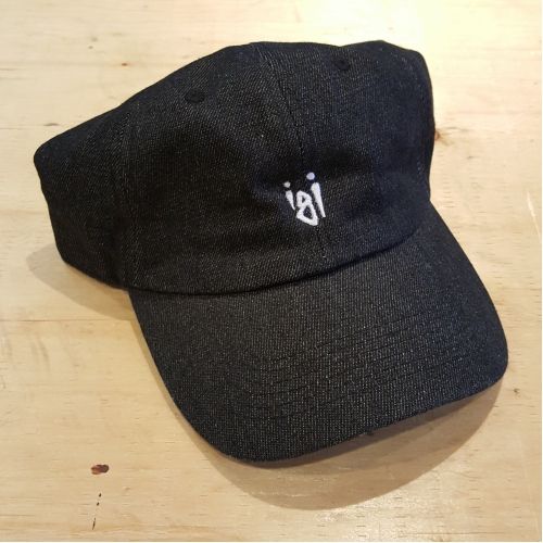 Igi Headwear Dad Hat, COLOUR: Black Denim