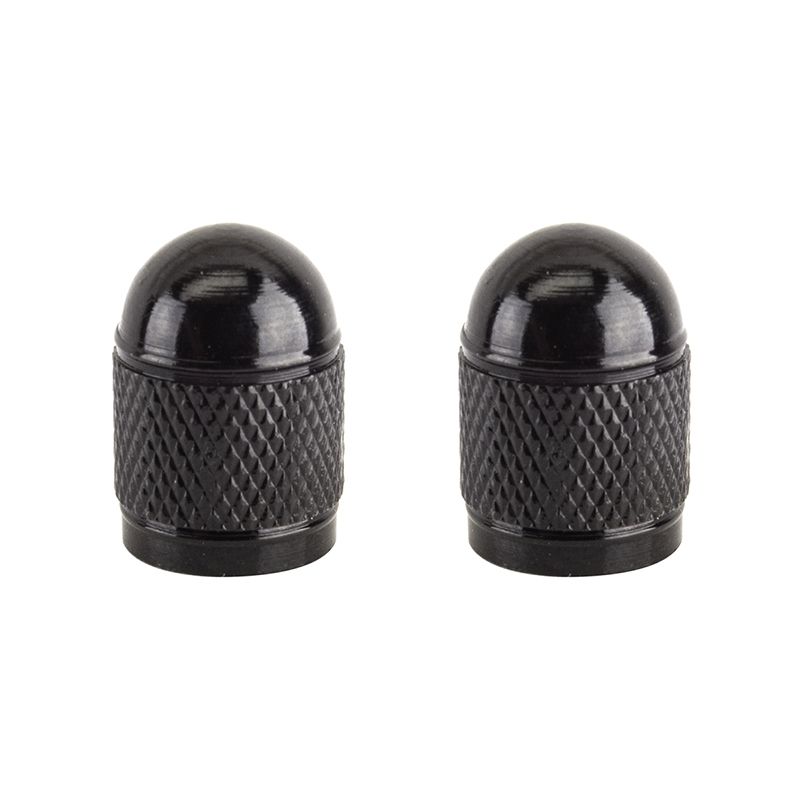 Sunlite Bullet Valve Caps, COLOUR: Black