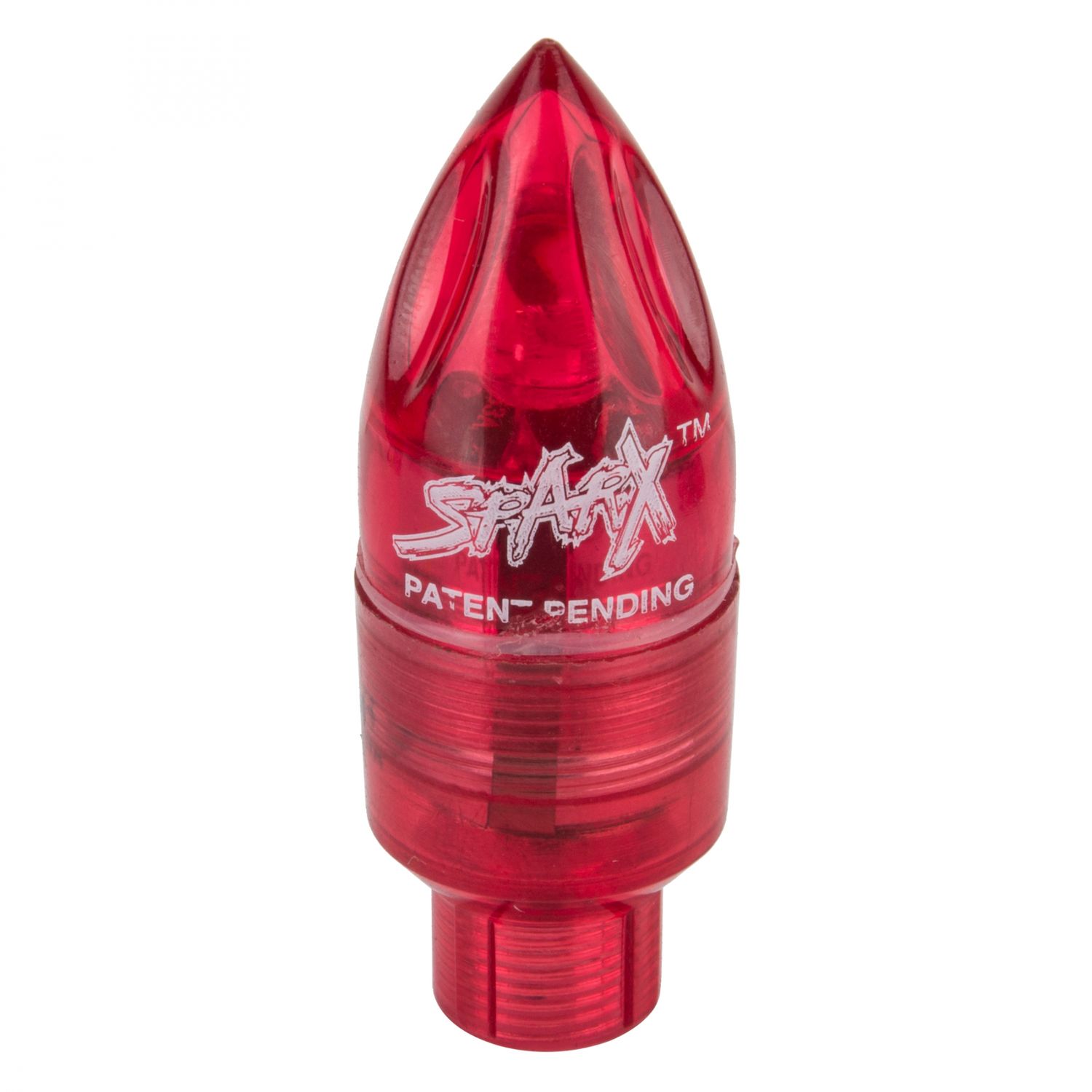 Tire Sparx Light Up Valve Caps, COLOUR: Red