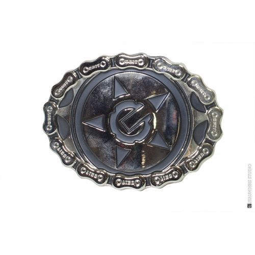 Unit Chain Logo Belt Buckle