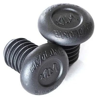 Volume VLM Team Bar Ends, COLOUR: Black