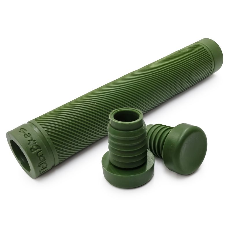 Fiction Troop Flangeless Grips, COLOUR: Army Green
