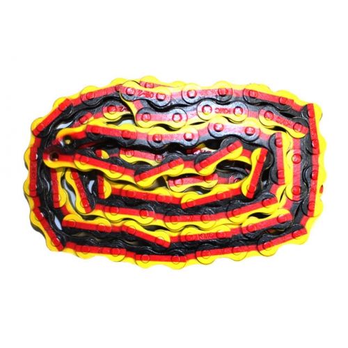 KMC 510H Chain, COLOUR: Black/Red/Yellow