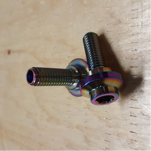 Prohouse BMX Titanium Allen Head Stepped Bolt(single)