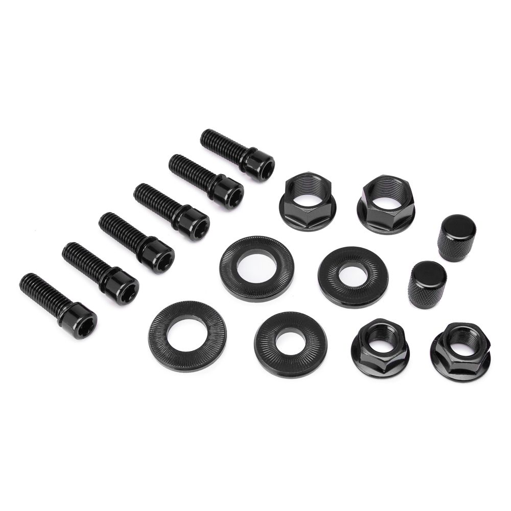 Salt V2 Nut &amp; Bolt Hardware Pack, COLOUR: Black