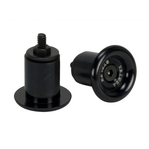 Stolen Vortex Bar Ends, COLOUR: Black