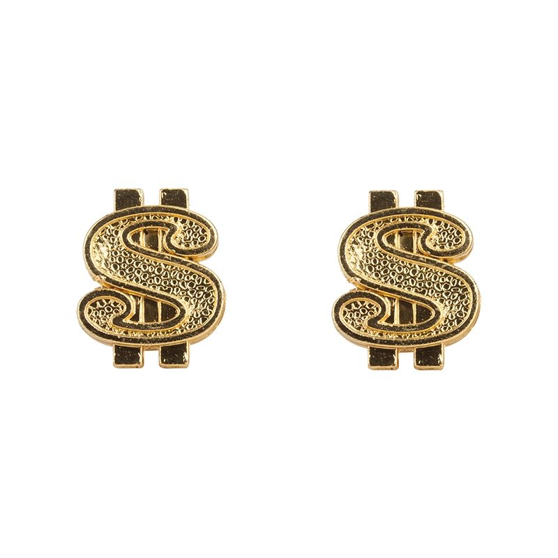 Triktopz Dollar Valve Caps, COLOUR: Gold