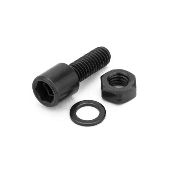 Kink Seat Clamp Bolt/Nut, COLOUR: Black