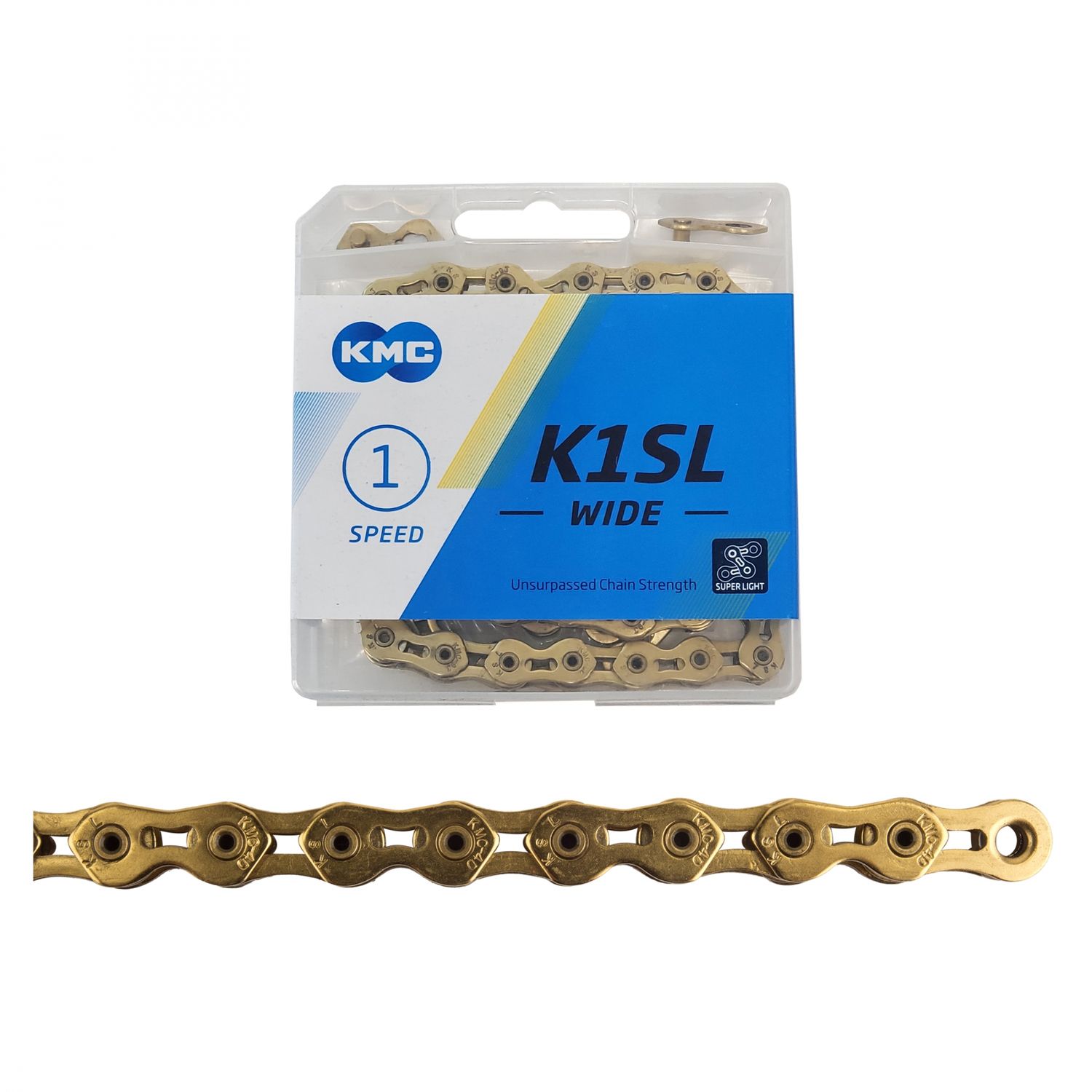 KMC K1SL Chain, COLOUR: Gold
