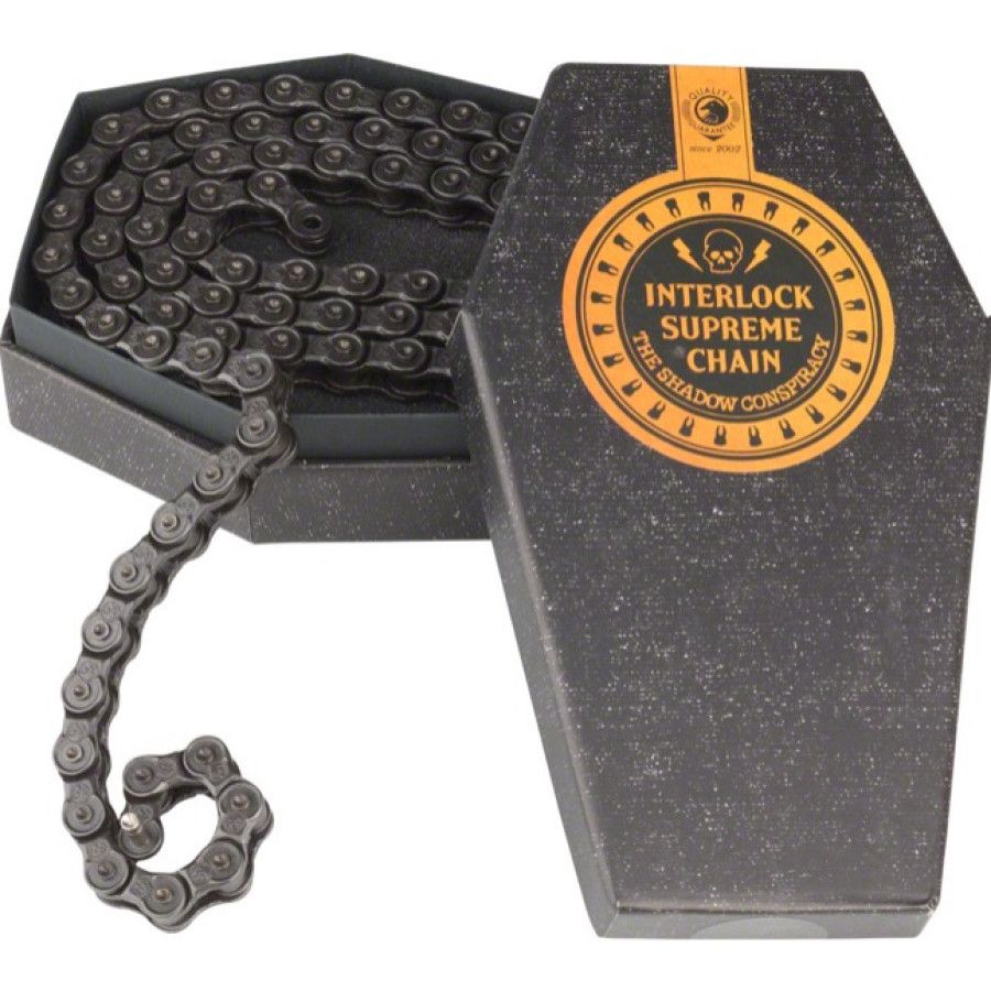 The Shadow Conspiracy Interlock Supreme Half Link Chain, COLOUR: Black