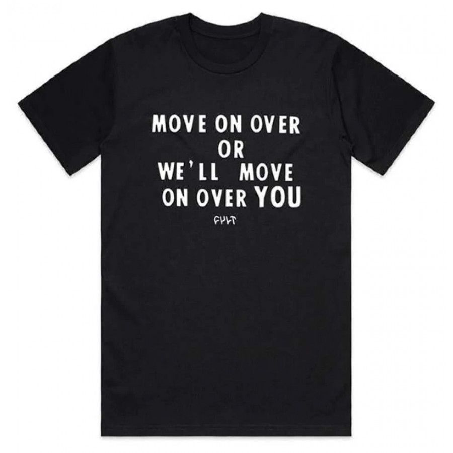 Cult Move On Over T-shirt, COLOUR: Black, SIZE: Large