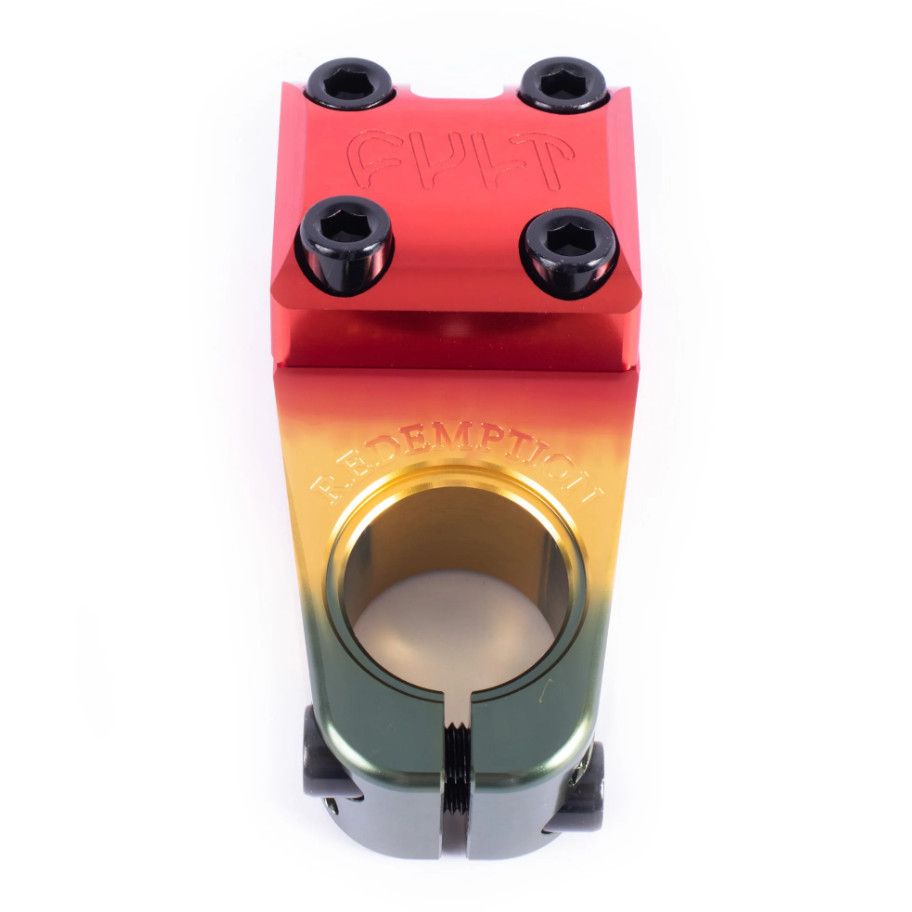 Cult Redemption Topload Stem, COLOUR: Rasta, SIZE: 53mm
