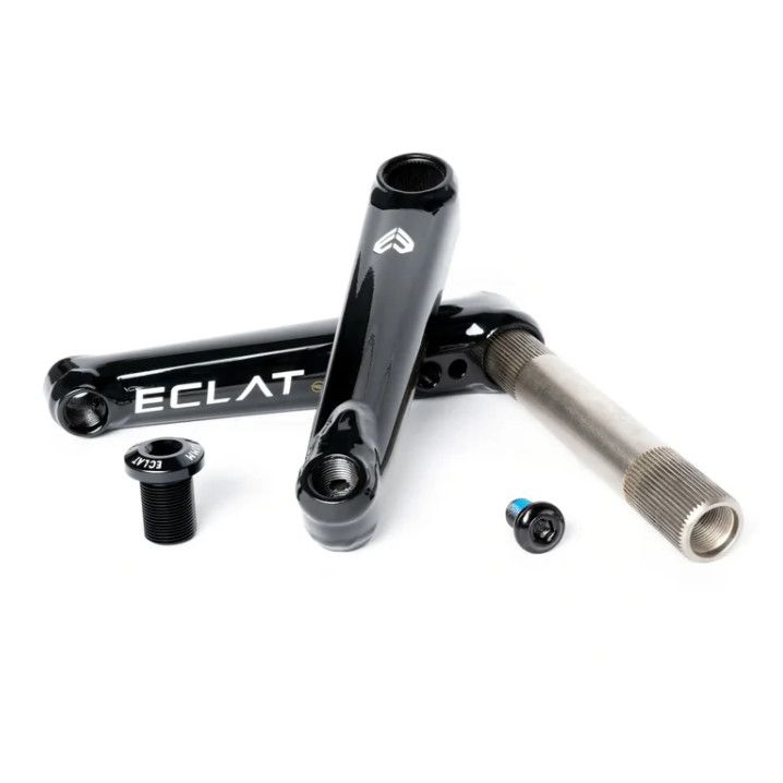 Eclat Tibia XLT Cranks, COLOUR: Black, SIZE: 152mm