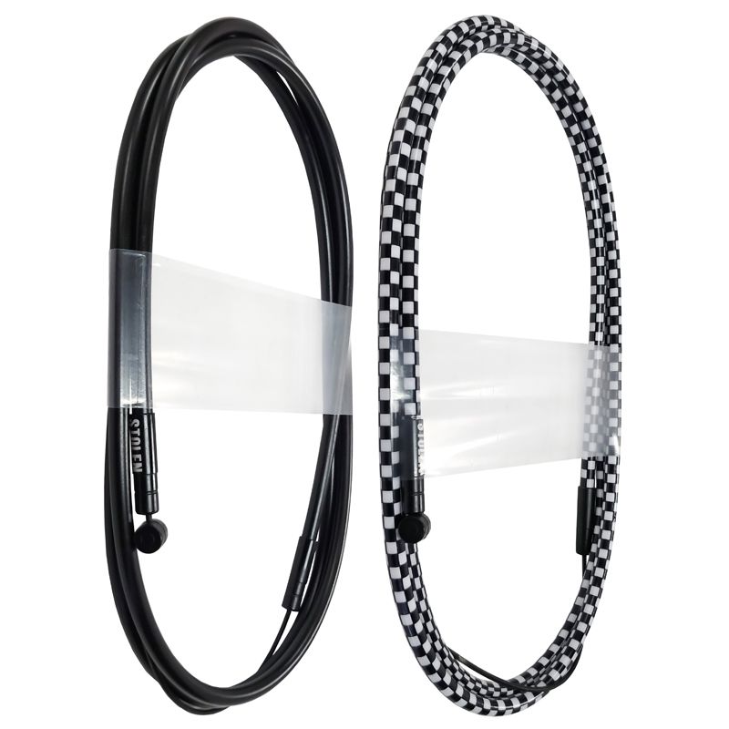Stolen Whip Linear Brake Cable, COLOUR: Fast Times Checkered