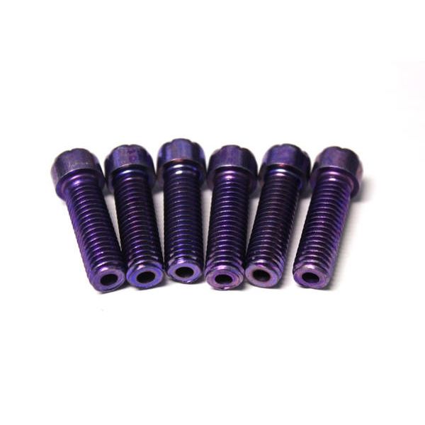 Ugly Ass Bikes Stem Bolts, COLOUR: Black