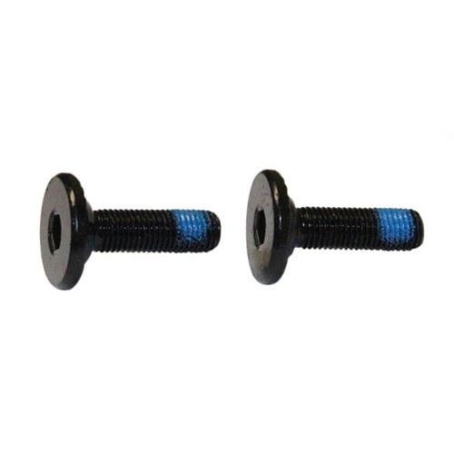 Damco Crank Bolt (single), COLOUR: Black, SIZE: M8 x 1mm w/teeth