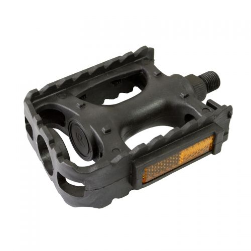 Damco Econo Pedals, COLOUR: Black, SIZE: 1/2
