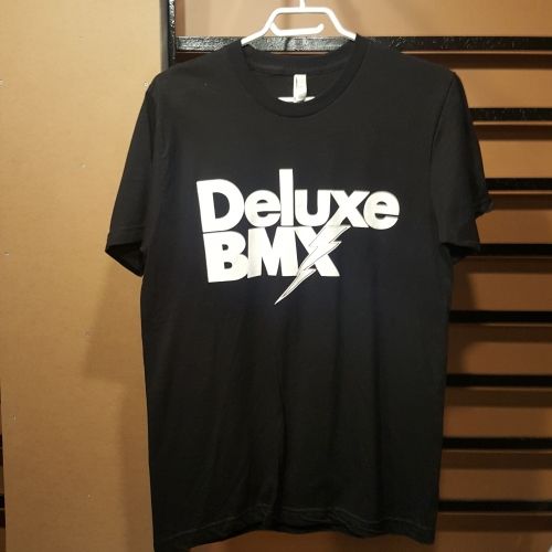 Deluxe BMX T-shirt, COLOUR: Black, SIZE: Medium