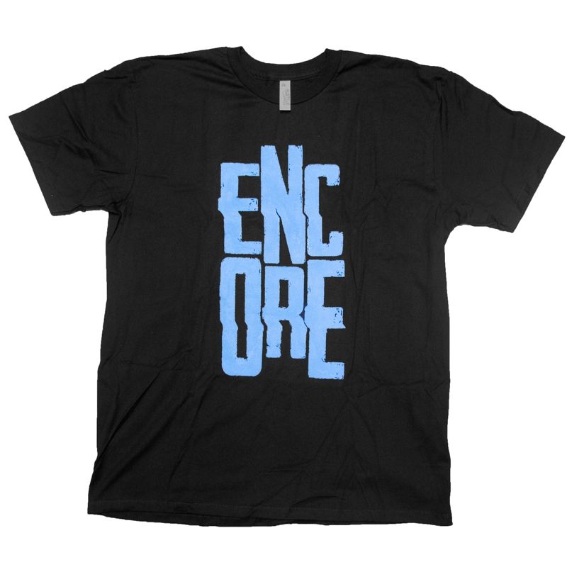 Encore Stacked T-shirt, COLOUR: Black/blue, SIZE: Large