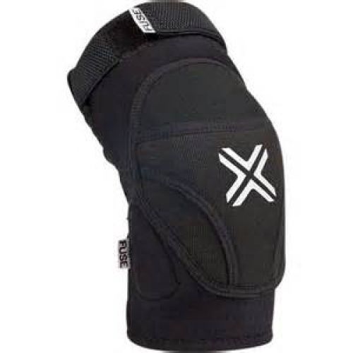 Fuse Alpha Knee Pads, COLOUR: Black, SIZE: Kids