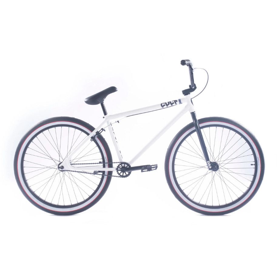 Cult Devotion 26" BMX Bike, COLOUR: White, SIZE: 26