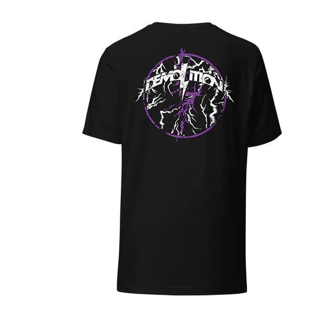 Demolition Lightning T-shirt, COLOUR: Black, SIZE: Large