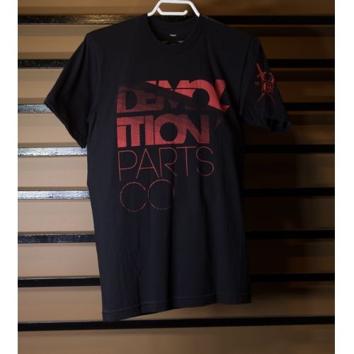 Demolition Parts co. T-shirt, COLOUR: Black, SIZE: Small