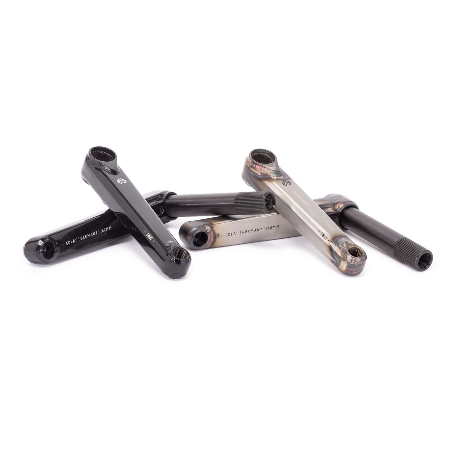 Eclat Spire Cranks, COLOUR: Black, SIZE: 160mm