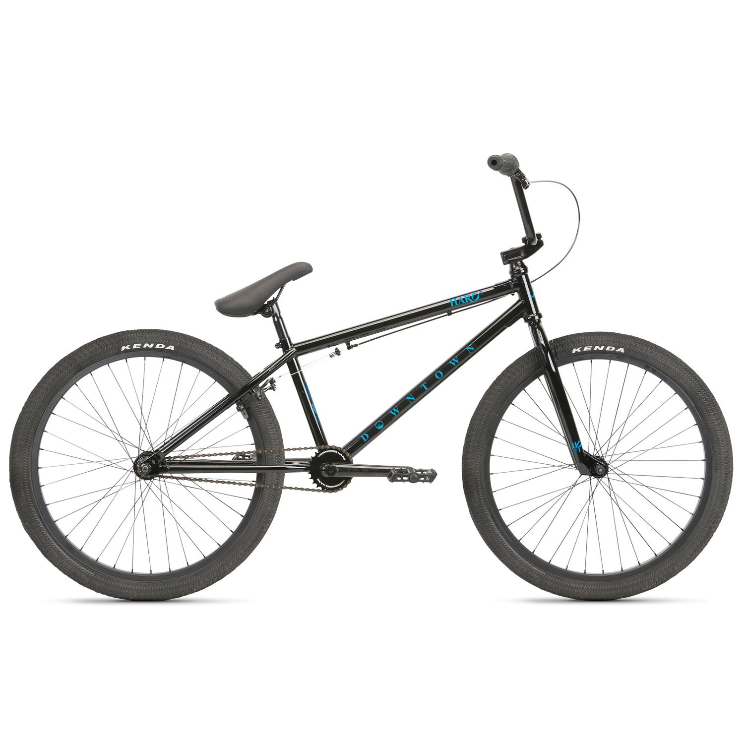 Haro Downtown 24" BMX Bike, COLOUR: Black, SIZE: 24