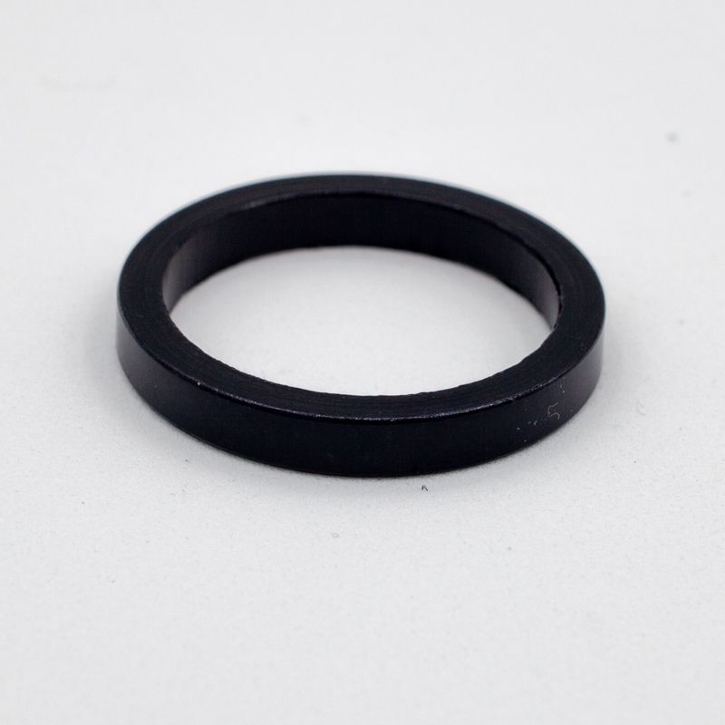 KHE Fork Headtube Spacer, COLOUR: Black, SIZE: 5mm