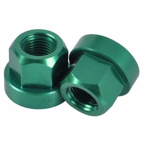 Macneil Axle Nuts, COLOUR: Green, SIZE: 10mm