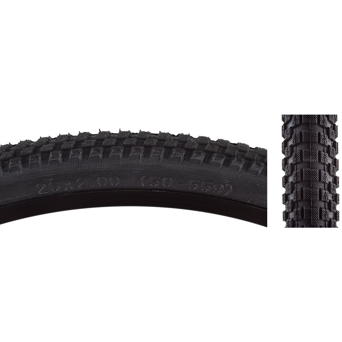 SE Bikes Cub Tires (PAIR), COLOUR: Black, SIZE: 20 x 2.0