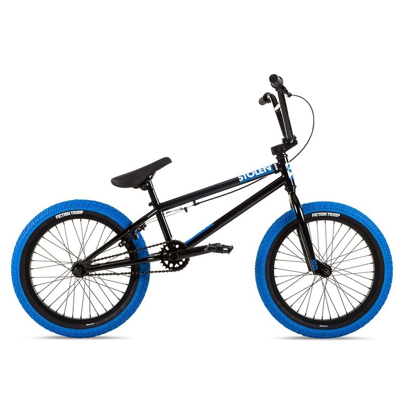 Stolen Agent 18" BMX Bike, COLOUR: Black, SIZE: 18