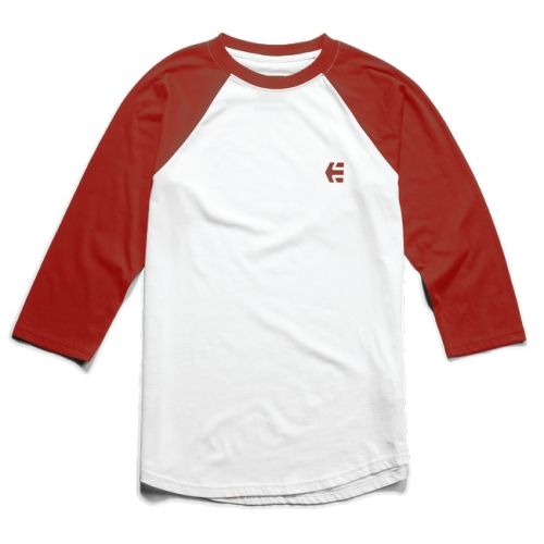 Etnies Baseline Raglan, COLOUR: Red, SIZE: XLarge