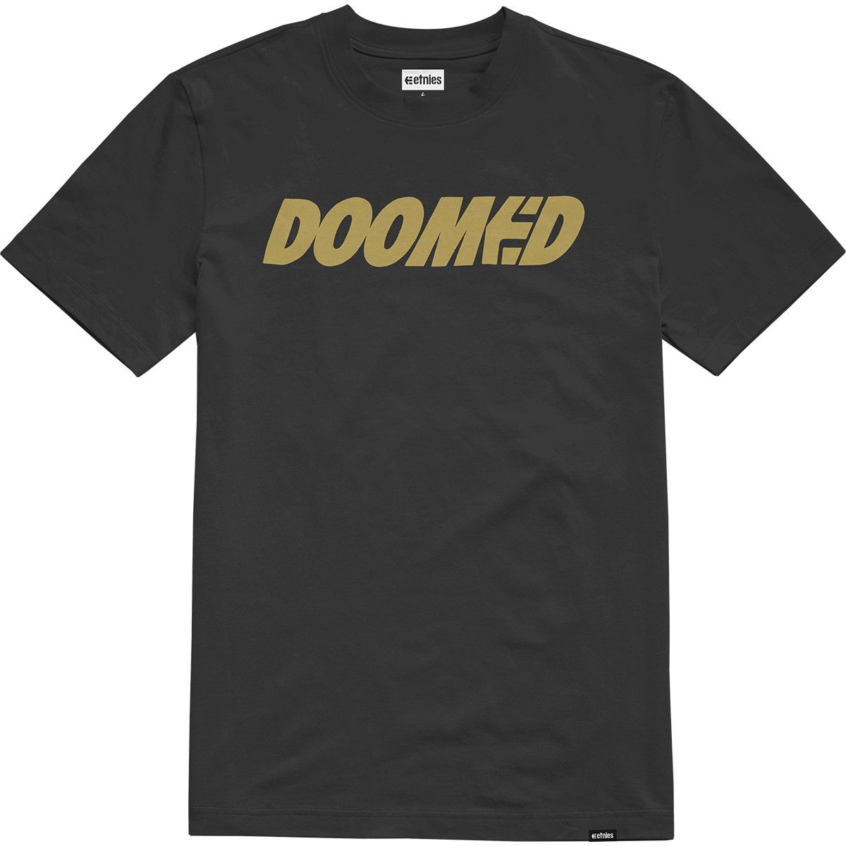 Etnies x Doomed T-shirt, COLOUR: Black, SIZE: Large