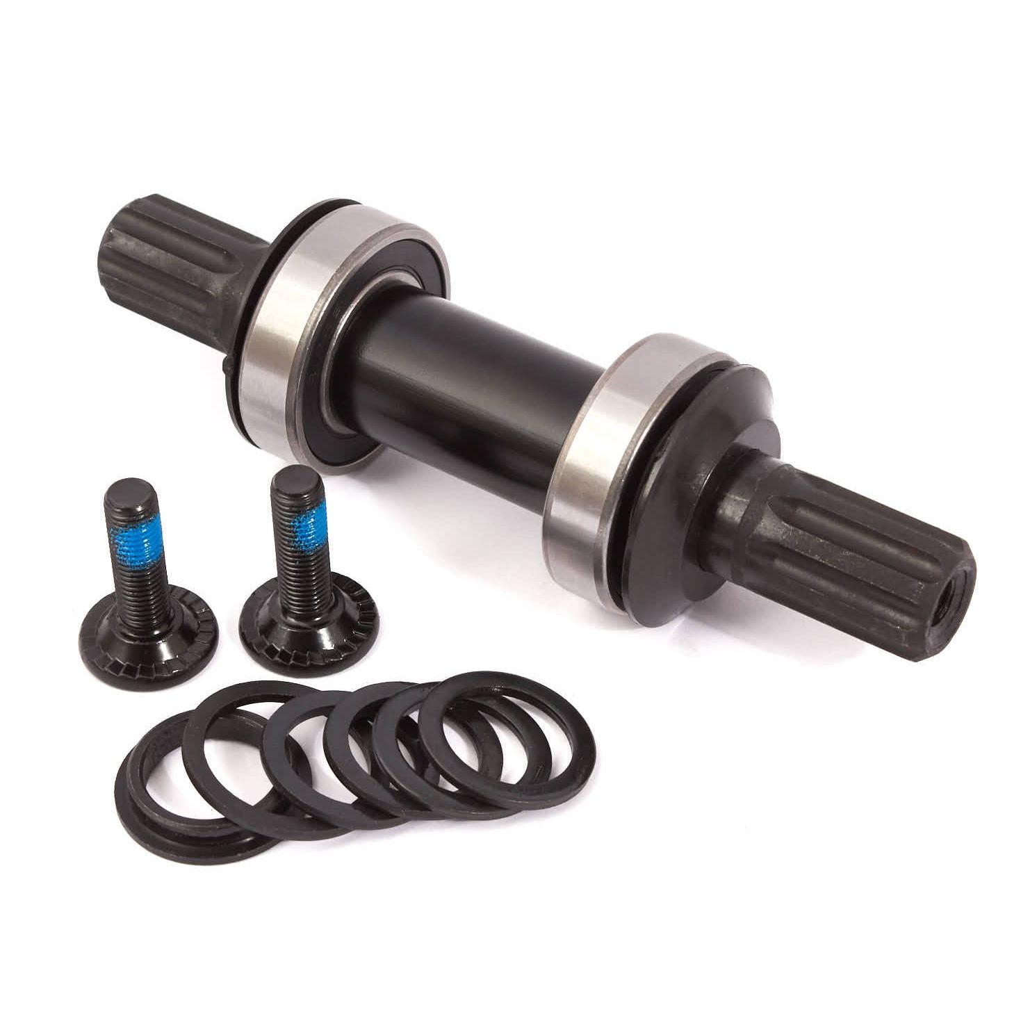 KHE Mid Bottom Bracket Set, COLOUR: Black, SIZE: 19mm x 150mm
