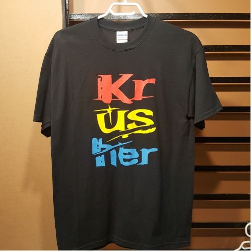 Krusher T-shirt, COLOUR: Black, SIZE: Medium