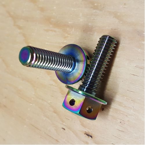 Prohouse BMX 17mm Titanium Axle Bolt (Single)