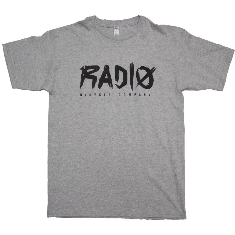 Radio Brush T-shirt, COLOUR: Grey, SIZE: Large