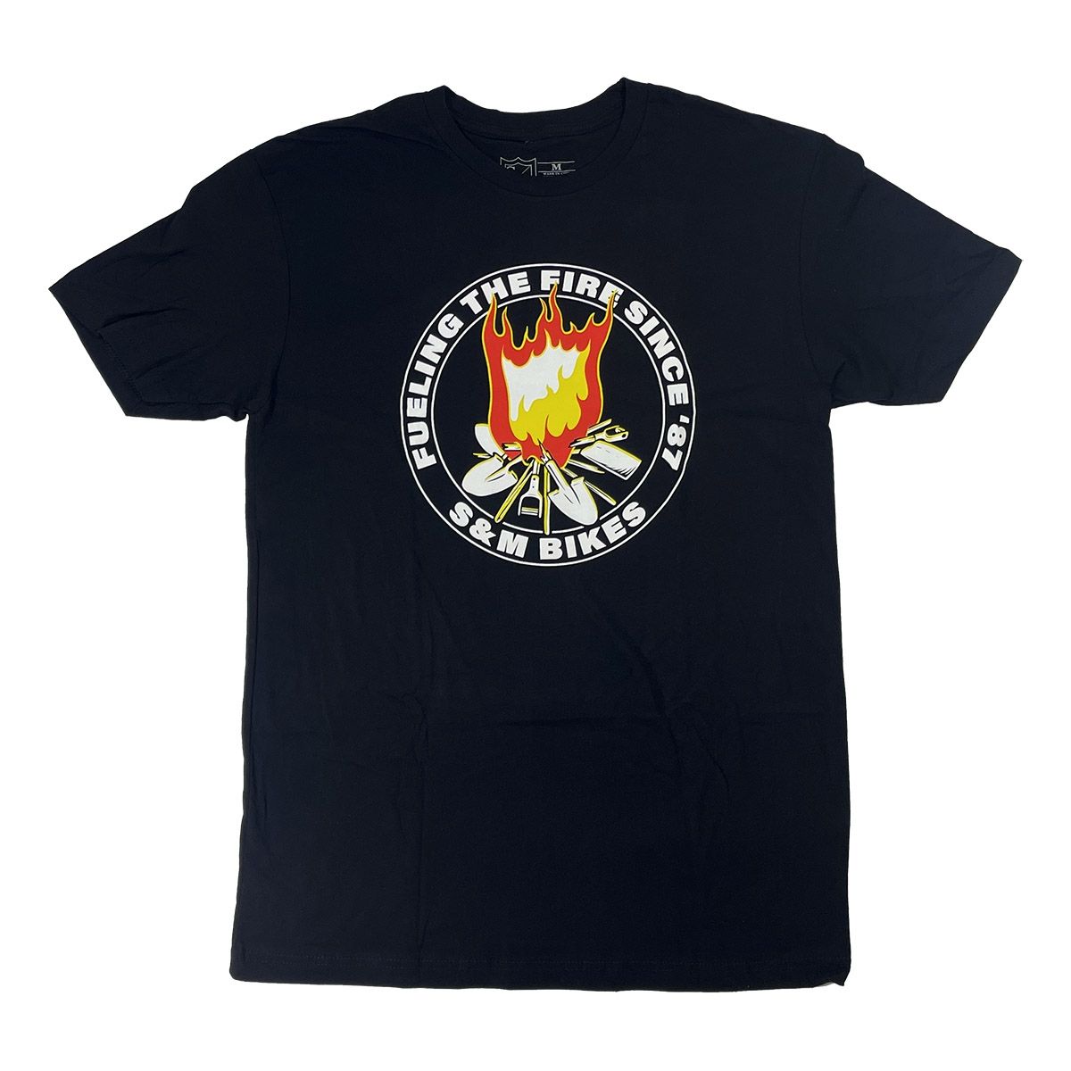 S&amp;M Fuel The Fire T-shirt, COLOUR: Black, SIZE: Large