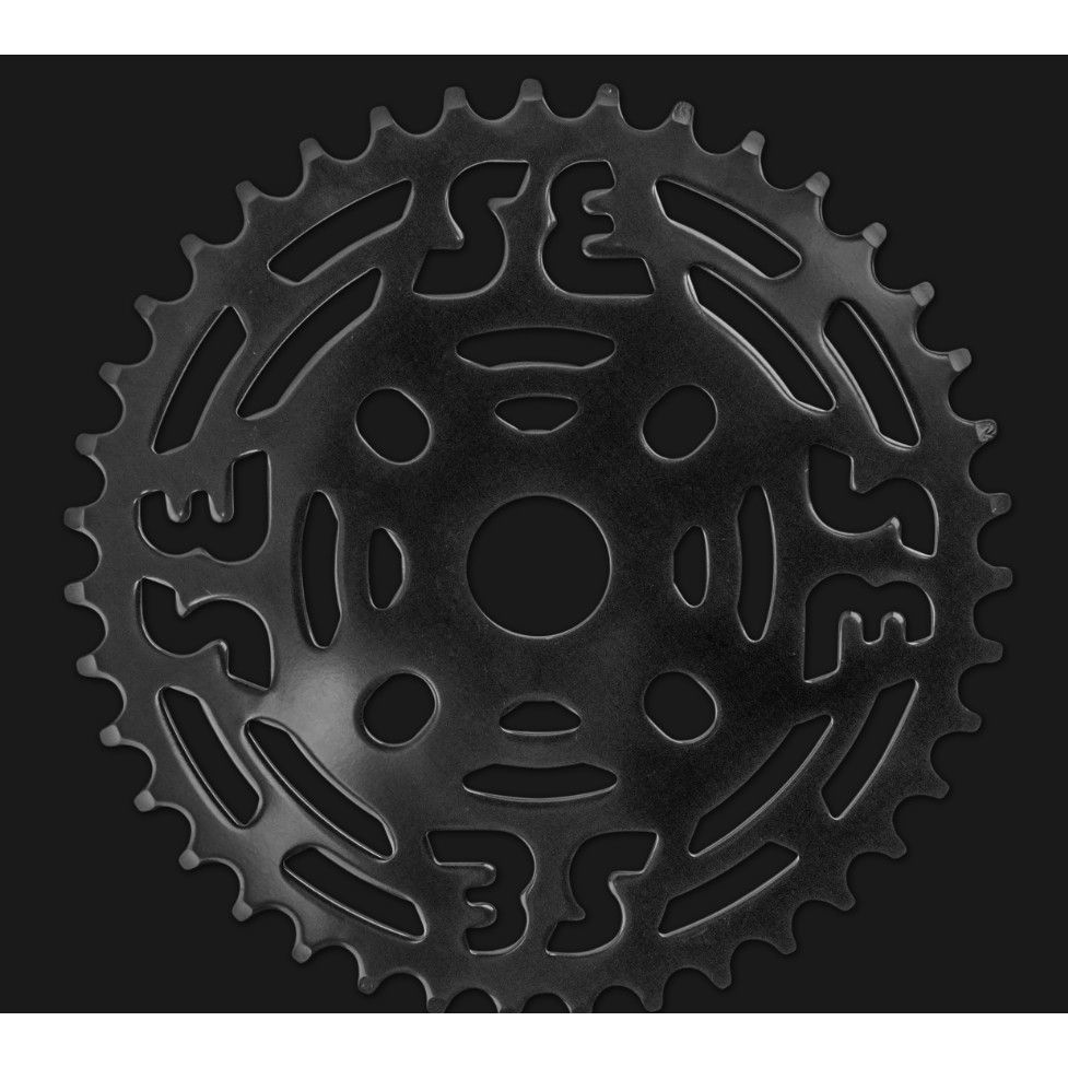 SE Bikes Steel Sprocket, COLOUR: Black, SIZE: 39T