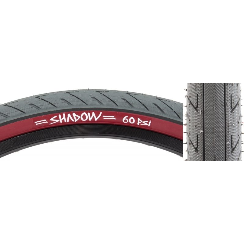 The Shadow Conspiracy SIMONE BARRACO Strada Nuova Tires (PAIR), COLOUR: Grey/Red, SIZE: 20 x 2.3
