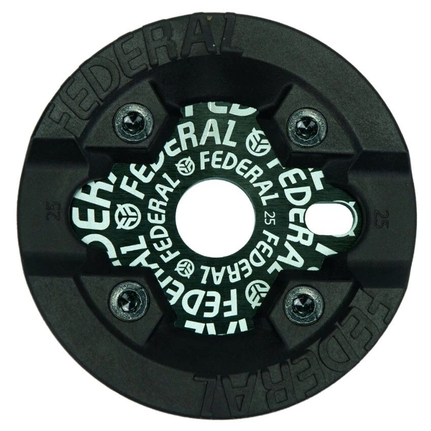 Federal Logo Guard Sprocket, COLOUR: Black, SIZE: 25T