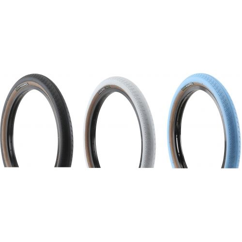 Haro HPF Tires (PAIR), COLOUR: Aqua w/ tan sidewall, SIZE: 20 x 2.0