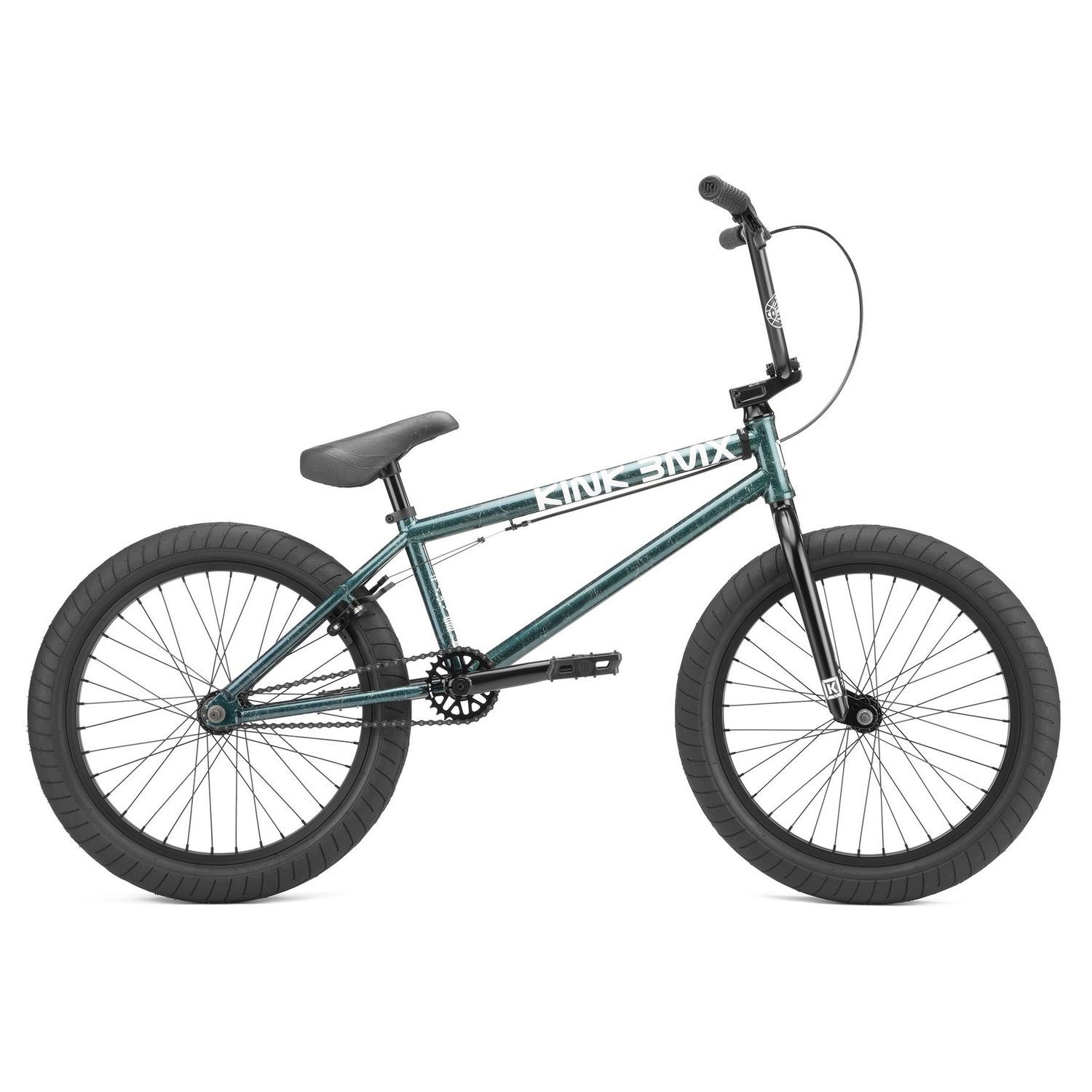 Kink Launch BMX Bike, COLOUR: Gloss Galaxy Green, SIZE: 20.25