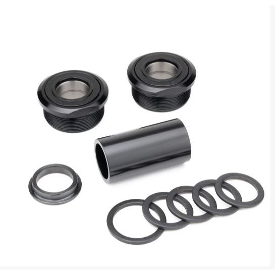 Mission Euro Bottom Bracket, COLOUR: Black, SIZE: 19mm