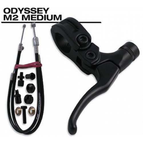 Odyssey M2 Monolever Brake Lever + Cable, COLOUR: Black, SIZE: Medium