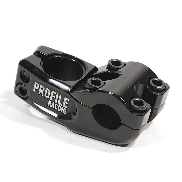 Profile Racing Push Mulville Stem, COLOUR: Black, SIZE: 48mm